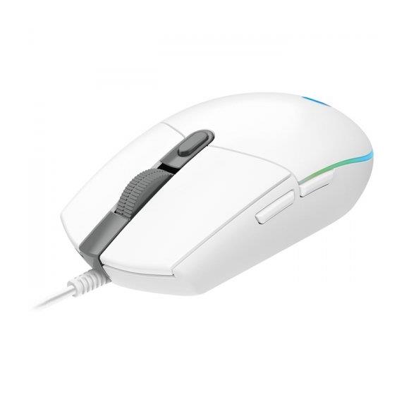 Logitech 910-005824 G102 LightSync Beyaz 8000DPI 6 Tuş Optik RGB White Kablolu Gaming (Oyuncu) Mouse