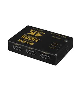 S-link SWV-KCG014 HDMI 3TO1 SWITCH 4K-2K, IR +Adaptör