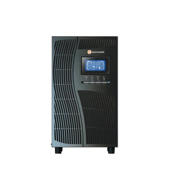 Tuncmatik Long 6 kVA Online LCD UPS (192-216-240V harici akülü