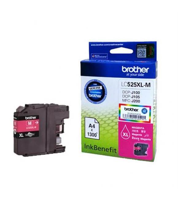 Brother LC535XLM Magenta Kırmızı 1.300 Sayfa Kartuş DCP-J105 MFC-J200