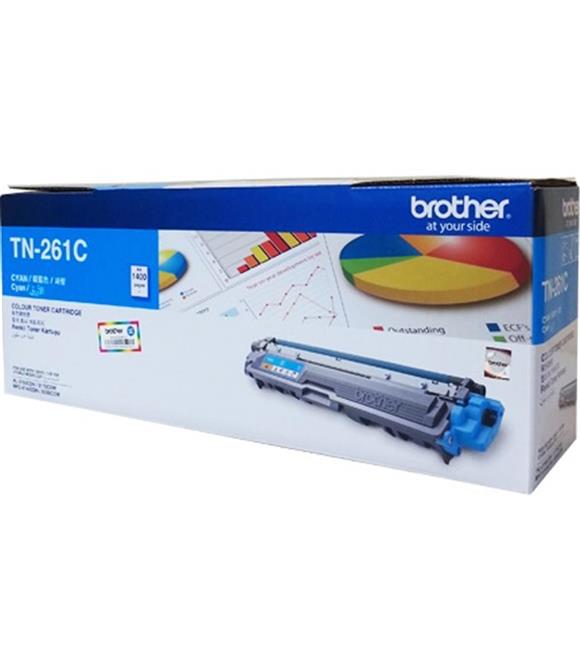 Brother TN-261C 1.400 Sayfa Cyan Mavi Toner HL-3150-3170 MFC-9140-9330