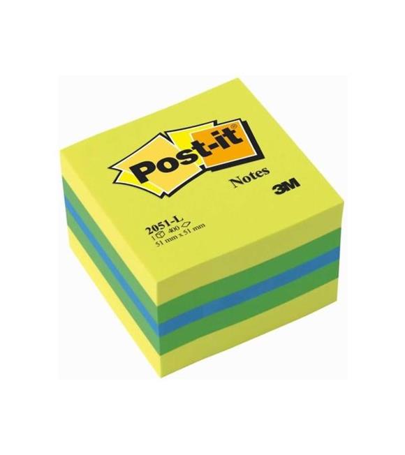 Post-it Yapışkanlı Not Kağıdı Mini Küp Sarı Tonlari 400 YP 2051-L