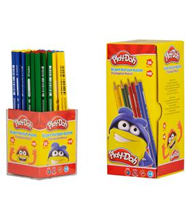 Play-Doh Kurşun Kalem Üçgen 36 Lı Stand PLAY-KK003