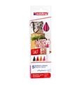 Edding Kumaş Boyama Kalemi 2-3 MM Warm 5 Lİ 4500 / 5S