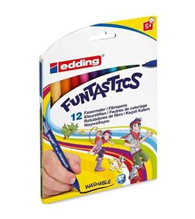 Edding Keçeli Kalem İnce Funtastıcs 12 Li Set 4-15-12