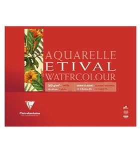 Claırefontaıne Teknik Resim Kağıdı Sulu Boya Etival Classıc Üsten Spiralli A5 300 GR
