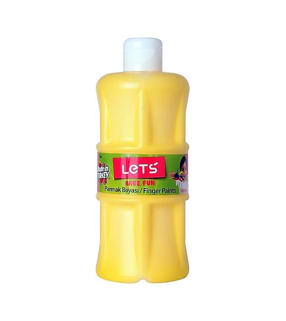 Lets Guaj Boya 500 ML Plastik Sarı L-5101