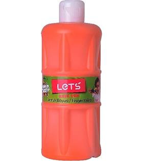Lets Guaj Boya 500 ML Plastik Turuncu L-5102