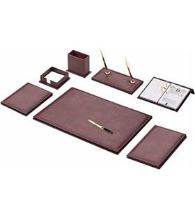 Gülpaş Sümen Takımı 9 Parça Suni Deri Bordo 260