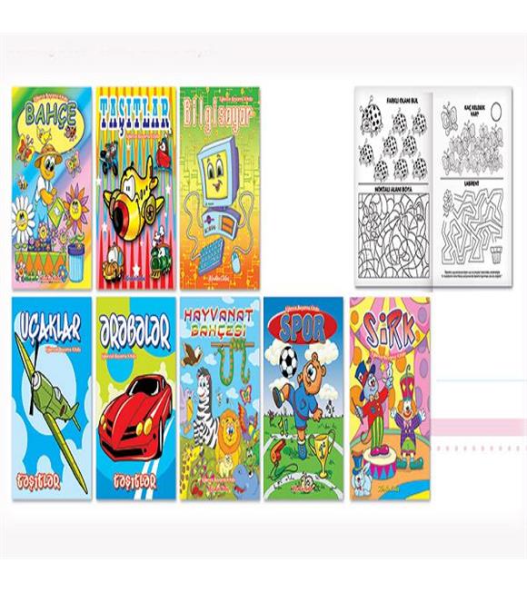 Keskin Color Boyama Kitabı Eğlence Karışık 20x28 240500-99