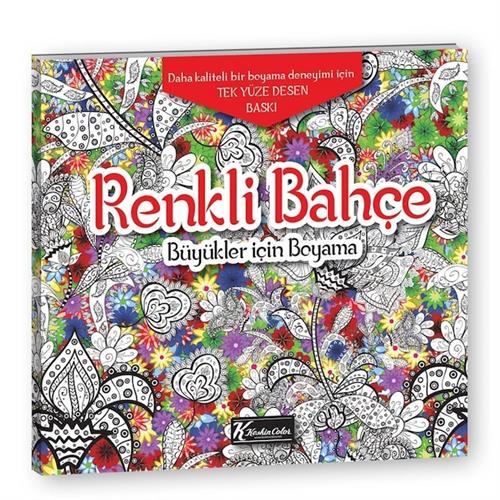 Keskin Color Yetişkin Boyama Kit-Renkli Bahçe 25x25 32 YP 242900-99 Okula Dönüş Kampanyası Boya Gereçleri