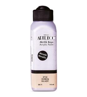 Artdeco Akrilik Boya 140 ML Metalik Gümüş 071R-3722