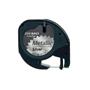 Dymo Letratag Şerit Metalik 12MMx4 MT Gri 91208