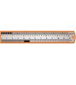 Rubenis Standart Cetvel Çelik 30 CM JR-30