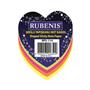 Rubenis Yapışkanlı Not Kağıdı Kalp Desenli Fosforlu 4 Renk RPS-114