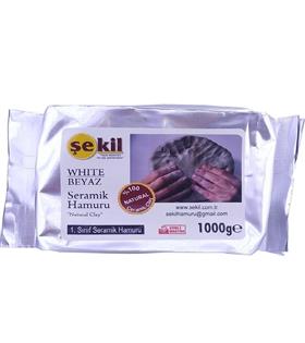 Şekil Seramik Hamuru 1000 GR Beyaz VK1000BYZ