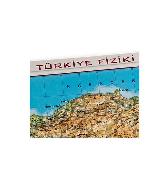 Gürbüz Kabartma Türkiye Harita Fiziki 35x50