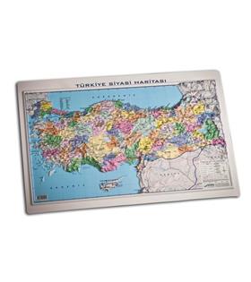 Gürbüz Kabartma Türkiye Harita Siyasi 35x50
