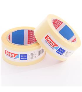 Tesa Çift Taraflı Bant Filmik Şeffaf 25x50 Mt 64621-00069-00