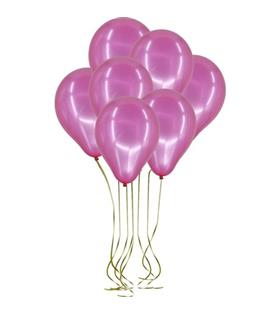 Nedi Balon Düz Renk Fuşya 100 LÜ PM-72099