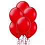 Nedi Balon Düz Renk Kırmızı 100 Lü NPM-72002