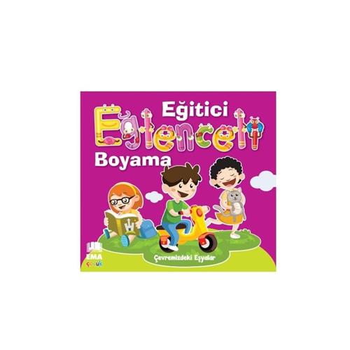 Ema Eğitici Eğl.Boyama-Çevre.Eşyalar Okula Dönüş Kampanyası Boya Gereçleri