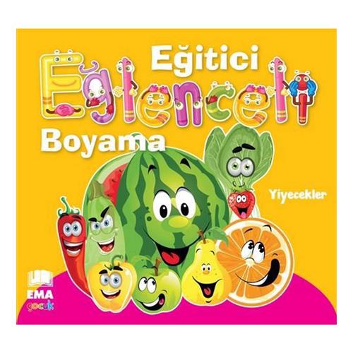 Ema Eğitici Eğl.Boyama-Yiyecekler Okula Dönüş Kampanyası Boya Gereçleri
