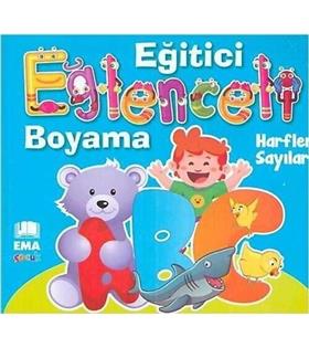 Ema Eğitici Eğl.Boyama-Harfler-Sayılar/Emaçocuk