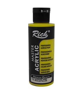 Rich Akrilik Boya Master 130 CC Güneş Sarı 113