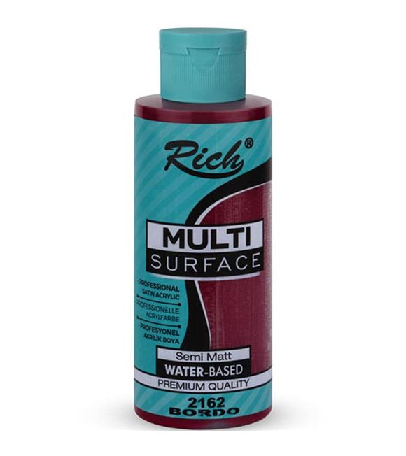 Rich Akrilik Boya Multi Surface 120 CC Bordo 120-2162