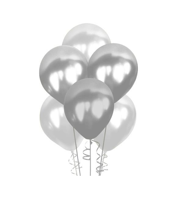 Vatan Balon Metalik 100 Lü Gümüş VT331