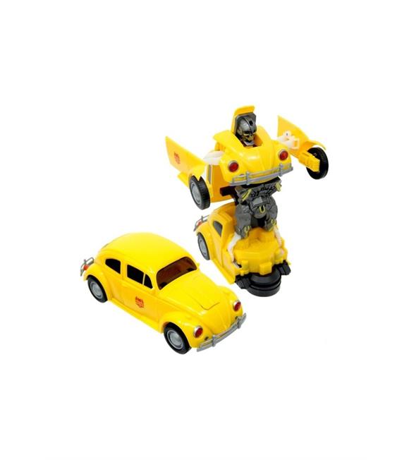 Can Toys Kutulu Vosvos Robota Dönüşen Araba Pilli F-1