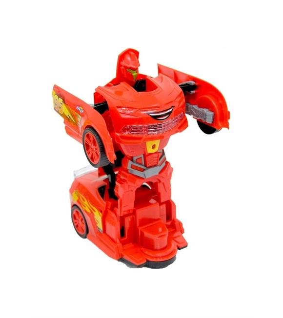 Can Toys Pilli Işıklı Robata Dönüşen Araba 66-2