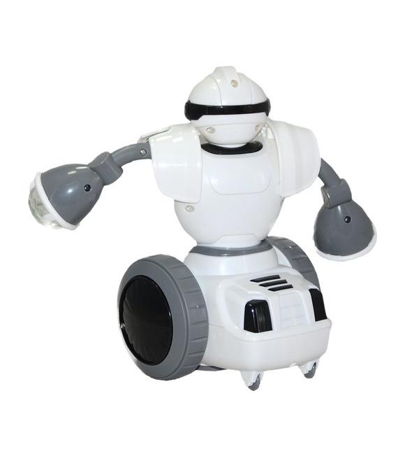 Can Kutulu Pilli Işıklı Robot 6678-3