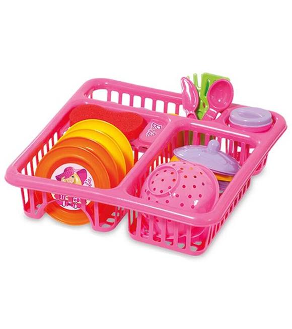 Dede Oyuncak Barbie Bulaşıklık Seti 21 Parça 01753