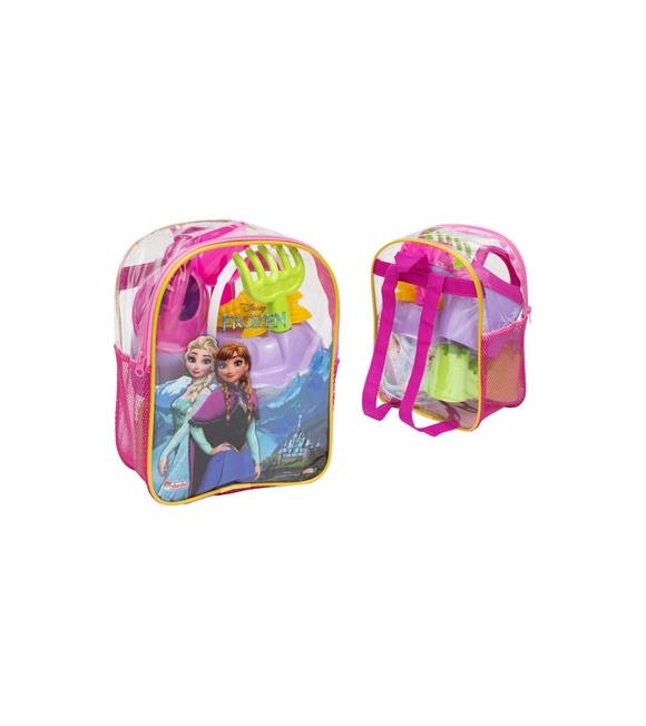 Dede Oyuncak Frozen Resimli Sırt Çantalı Plaj Set