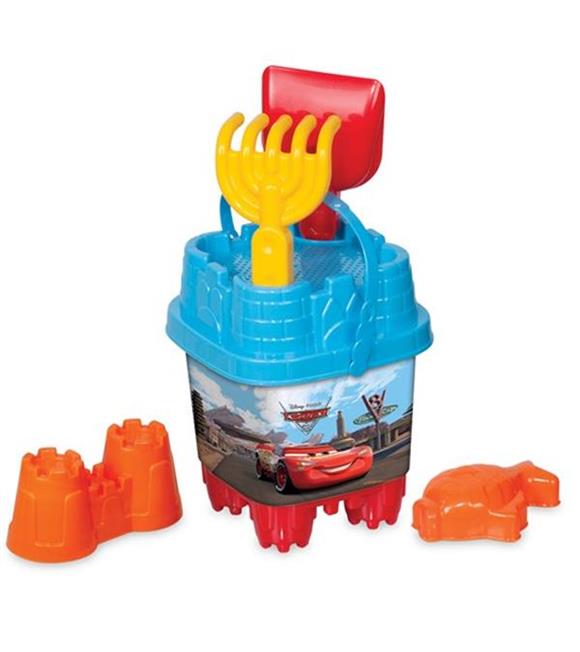 Dede Oyuncak Cars Küçük Kale Kova Set 01566 Erkek Oyuncak