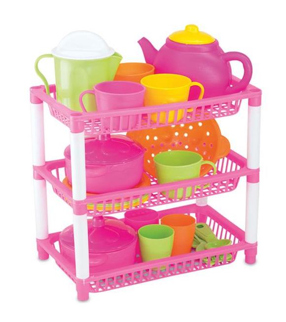 Dede Candy & Ken Üç Katlı Mutfak Sepeti 01035