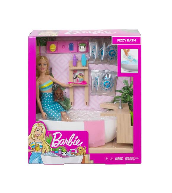 Barbie Wellness Barbie Nin Spa Günü Oyun Seti GJN32