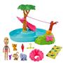 Barbie Ve Chelsea Kayıp Doğum Günü Havuz Partisi Oyun Seti GTM85