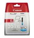 Canon CLI-551XL C Cyan Mavi Yüksek Kapasiteli Mürekkep Kartuş IP7250 MX925