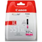 Canon CLI-551XL M Magenta Kırmızı Yüksek Kapasiteli Mürekkep Kartuş IP7250 MX925