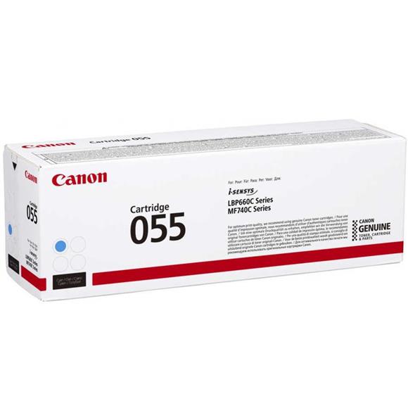 Canon CRG-055C Cyan Mavi 2.100 Sayfa Toner MF742