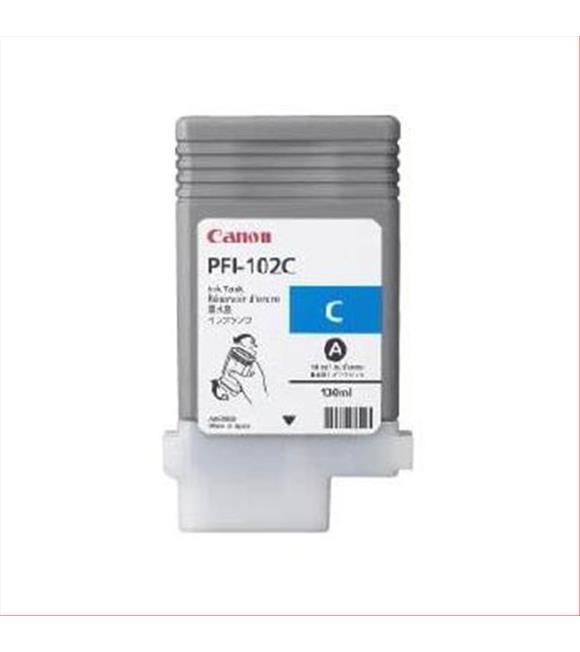 Canon PFI-102C Cyan Mavi Plotter Kartuş IPF500-700-710-750