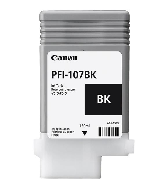 Canon PFI-107BK Black Siyah Plotter Kartuş IPF770-775