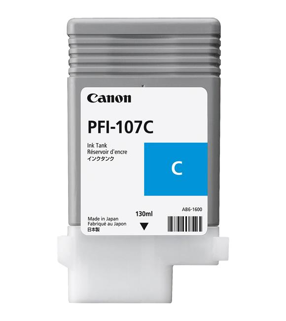 Canon PFI-107C Cyan Mavi Plotter Kartuş IPF770-775