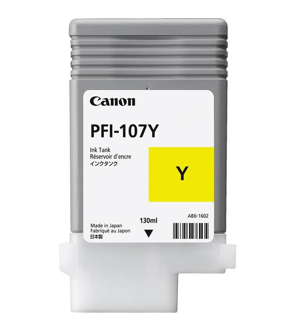 Canon PFI-107Y Yellow Sarı Plotter Kartuş IPF770-775