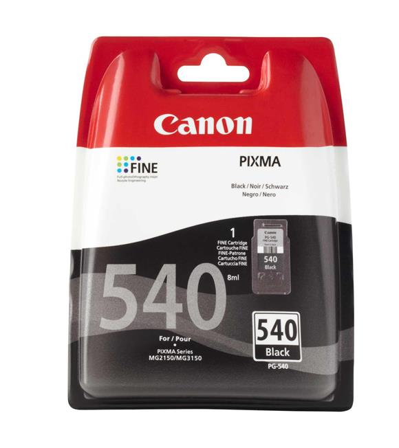 Canon PG-540 Black Siyah Mürekkep Kartuş MX375-390-395-435-475 MG2250-3250-3550