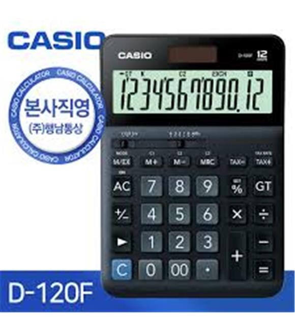 Casio D-120F 12 Hane Masa Üstü Hesap Makinesi