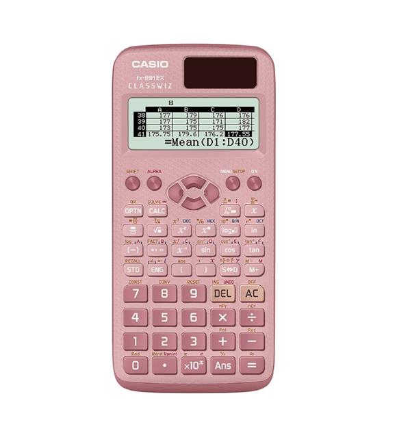 Casio FX-991EX-PK Pembe Bilimsel Fonksiyonlu Hesap Makinesi